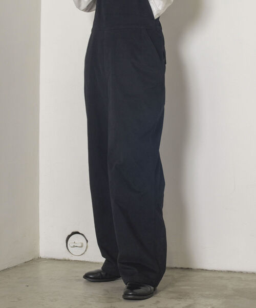 GLOSTER（グロスター）の「【GLOSTER/グロスター】モールスキンオーバーオール（サロペット/オーバーオール・メンズ・ブラック/オリーブ・MEDIUM/LARGE）」の10枚目の写真