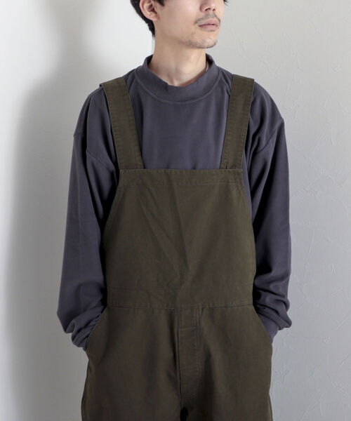 GLOSTER（グロスター）の「【GLOSTER/グロスター】モールスキンオーバーオール（サロペット/オーバーオール・メンズ・ブラック/オリーブ・MEDIUM/LARGE）」の20枚目の写真