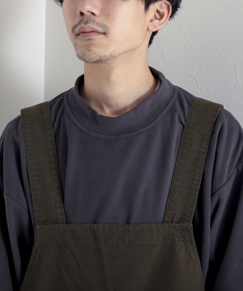 GLOSTER（グロスター）の「【GLOSTER/グロスター】モールスキンオーバーオール（サロペット/オーバーオール・メンズ・ブラック/オリーブ・MEDIUM/LARGE）」の21枚目の写真