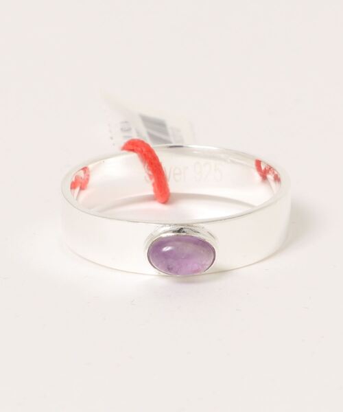 チャイハネ(チャイハネ)の「【チャイハネ】シルバー925 パウワMEN'Sリング(リング・メンズ・パープル/ターコイズブルー/その他/ボルドー/ホワイト系その他/アクア・#21/#19)」の9枚目の写真