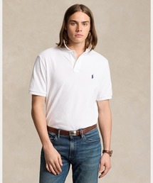 ポロ ラルフローレン ポロシャツ 新品 タグ付きクラシックフィット 白 M クラシック フィット メッシュ ポロシャツ （ポロシャツ）｜POLO