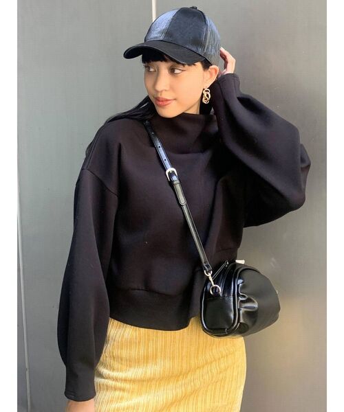 EMODA（エモダ）の「クロスボディバッグ（ボディバッグ/ウエストポーチ・レディース・ブラック/グリーン・FREE）」の10枚目の写真