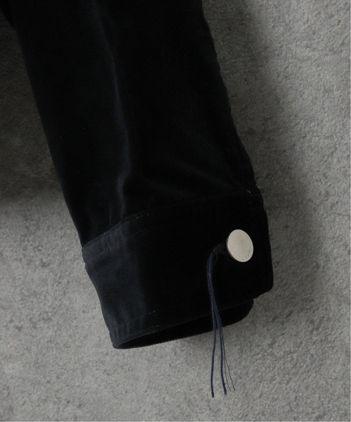 Jieda（ジエダ）の「【JIEDA / ジエダ】VELVET G JACKET（ブルゾン・メンズ・ネイビー・1）」の14枚目の写真