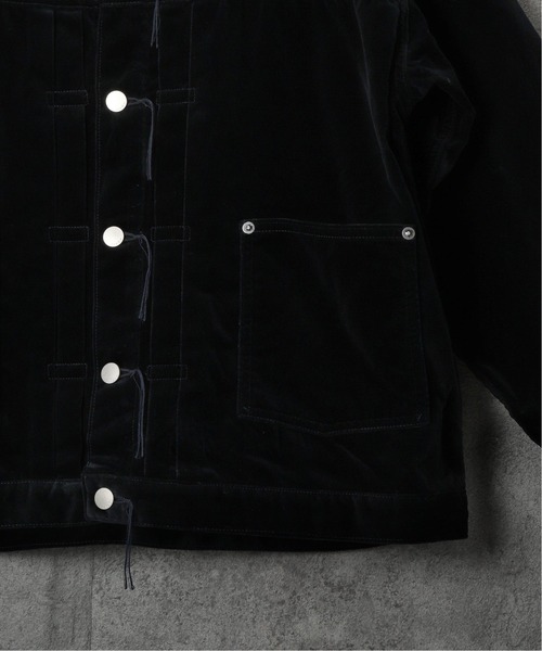 Jieda（ジエダ）の「【JIEDA / ジエダ】VELVET G JACKET（ブルゾン・メンズ・ネイビー・1）」の17枚目の写真