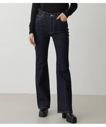 AZUL by moussy | PIN TUCK DENIM FLARE/ピンタックデニムフレア(デニムパンツ)
