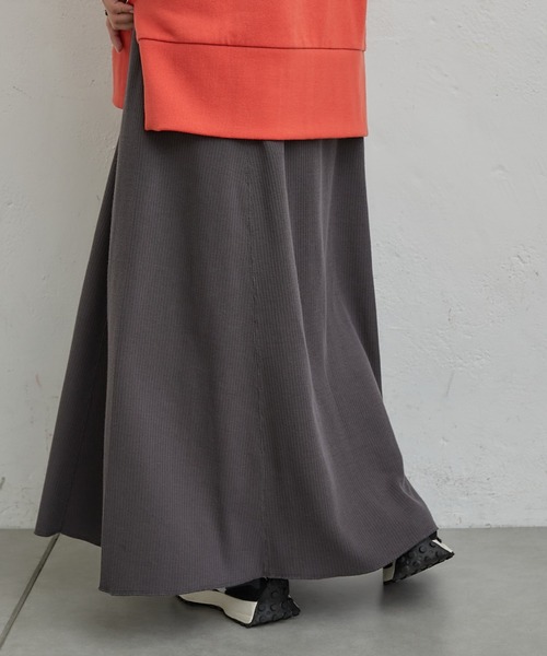 CIAOPANIC TYPY（チャオパニックティピー）の「変形ワッフルマーメイドスカート（スカート・レディース・チャコールグレー/アイボリー/グレー系その他・ONE SIZE）」の16枚目の写真