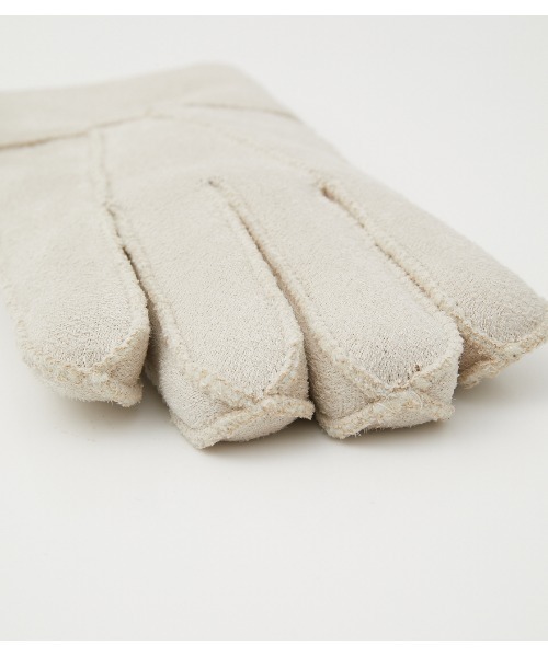 AZUL by moussy（アズールバイマウジー）の「FAUX MOUTON GLOVES/フェイクムートングローブ（手袋・メンズ・ブラック/ベージュ/グレー・FREE）」の16枚目の写真