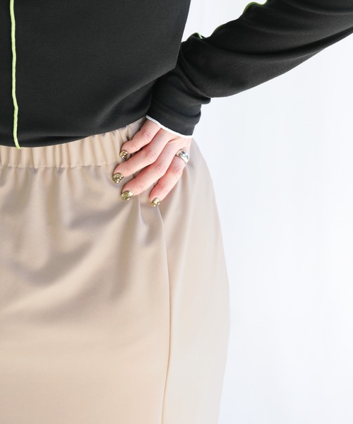 select MOCA(セレクトモカ)の「ストレッチマーメイドスカート(スカート・レディース・ブラック/ベージュ/アイボリー/グリーン/オレンジ・FREE)」の22枚目の写真