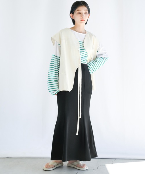 ストレッチマーメイドスカート（スカート）｜select MOCA（セレクト