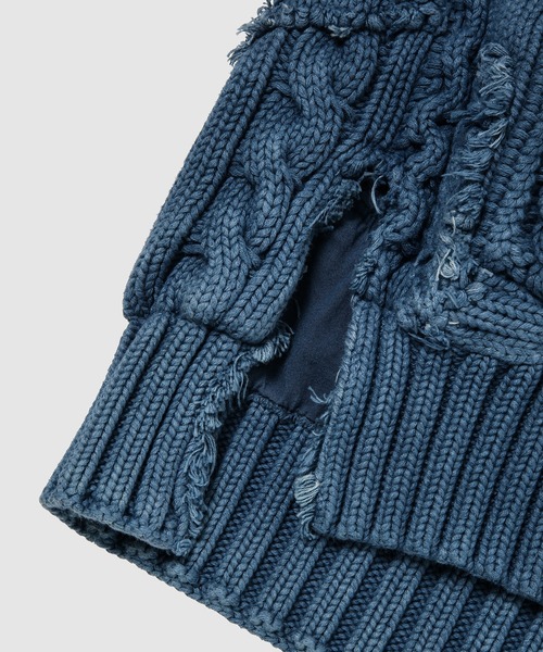 GREG LAUREN（グレッグローレン）の「MED BLUE FISHERMAN SCRAPS BOXY