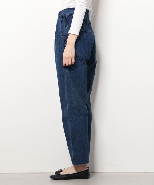 PR01.(ピーアールワン)の「brassband 309 BELTLESS DENIM PANTS(デニムパンツ・レディース・インディゴブルー・34/32/30/26/28)」の2枚目の写真