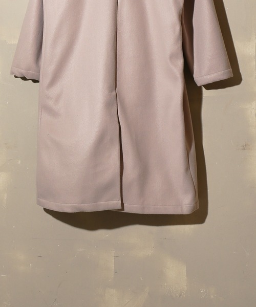 SPINNS(スピンズ)の「ビックシルエット メルトンタイロッケンコート(トレンチコート・メンズ・ブラック/ブラウン/グレー・M/L)」の17枚目の写真