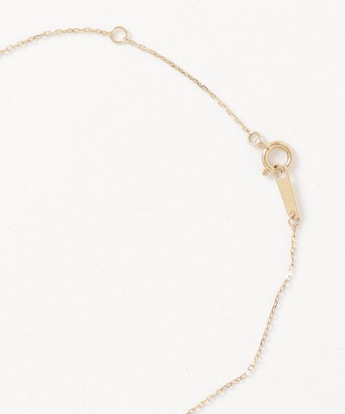 K18イエローゴールド　アクアマリン ネックレス