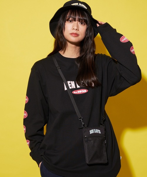 BEN DAVIS(ベンデイビス)の「【BEN DAVIS/ベンデイビス】フロントメッシュポケット付き ミニネックポーチ ショルダーバッグ ロゴ刺繍(ショルダーバッグ・メンズ・グリーン/レッド・FREE)」の17枚目の写真