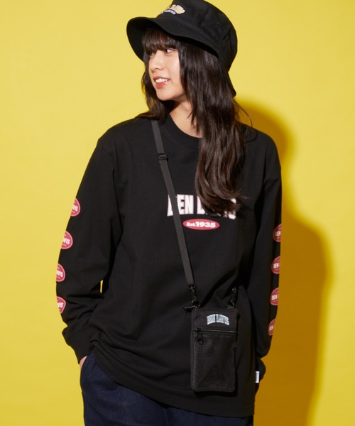 BEN DAVIS(ベンデイビス)の「【BEN DAVIS/ベンデイビス】フロントメッシュポケット付き ミニネックポーチ ショルダーバッグ ロゴ刺繍(ショルダーバッグ・メンズ・グリーン/レッド・FREE)」の18枚目の写真