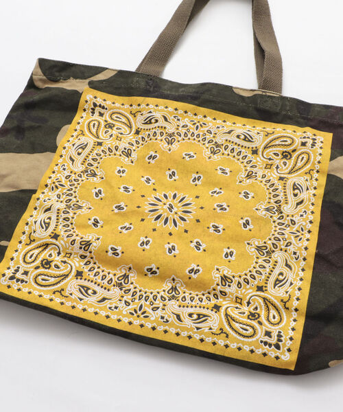 ROTHCO(ロスコ)の「【ROTHCO/ロスコ】BANDANA TOTE バンダナ トートバッグ(トートバッグ・メンズ・ブラック/オリーブ/キナリ/グリーン系その他3・FREE)」の12枚目の写真