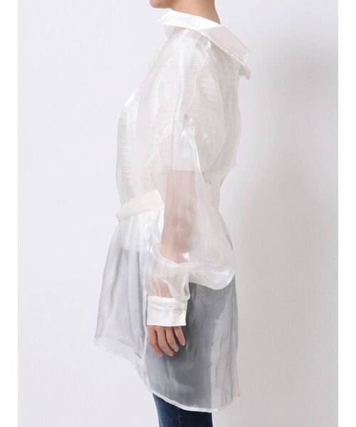 dazzlin(ダズリン)の「ブライトシャツ(シャツ/ブラウス・レディース・パープル/オフホワイト/グリーン・FREE)」の21枚目の写真