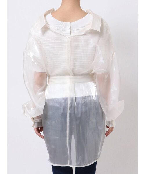 dazzlin(ダズリン)の「ブライトシャツ(シャツ/ブラウス・レディース・パープル/オフホワイト/グリーン・FREE)」の22枚目の写真