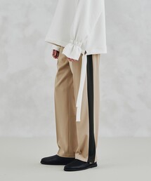 tk.TAKEO KIKUCHI | サイドスリットラインパンツ(その他パンツ)