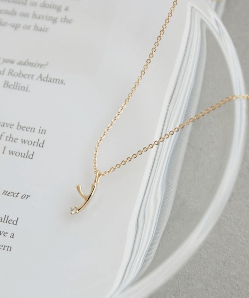 ROPE' PICNIC（ロペピクニック）の「イニシャルパーツトッププチペンダント（ネックレス・レディース・ゴールド系その他/ゴールド/ゴールド系その他2/その他2/その他/その他3・FREE）」の4枚目の写真