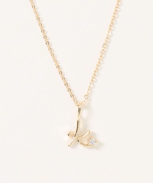 ROPE' PICNIC（ロペピクニック）の「イニシャルパーツトッププチペンダント（ネックレス・レディース・ゴールド系その他/ゴールド/ゴールド系その他2/その他2/その他/その他3・FREE）」の18枚目の写真