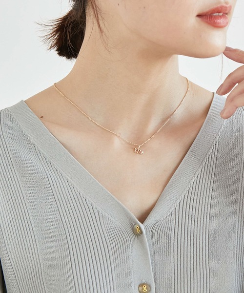 ROPE' PICNIC（ロペピクニック）の「イニシャルパーツトッププチペンダント（ネックレス・レディース・ゴールド系その他/ゴールド/ゴールド系その他2/その他2/その他/その他3・FREE）」の12枚目の写真