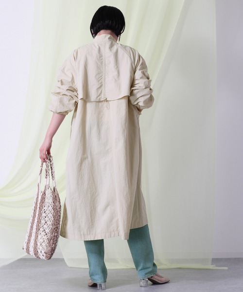 cepo（セポ）の「ワッシャーユーティリティーコート（その他アウター・レディース・ブラック/ベージュ/オリーブ・M）」の15枚目の写真