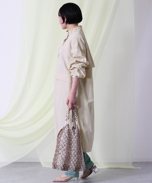 cepo（セポ）の「ワッシャーユーティリティーコート（その他アウター・レディース・ブラック/ベージュ/オリーブ・M）」の8枚目の写真