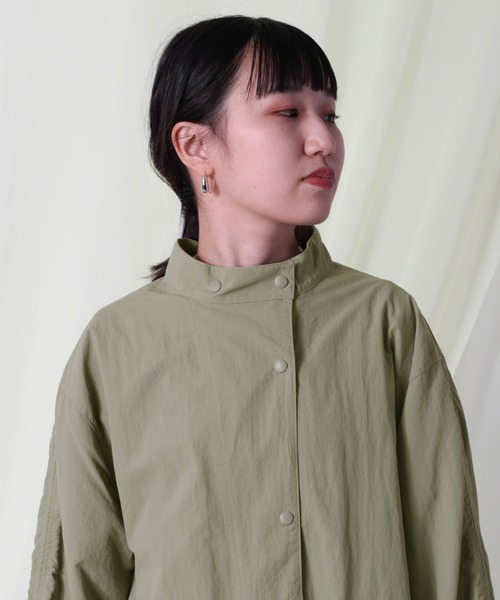 cepo（セポ）の「ワッシャーユーティリティーコート（その他アウター・レディース・ブラック/ベージュ/オリーブ・M）」の10枚目の写真