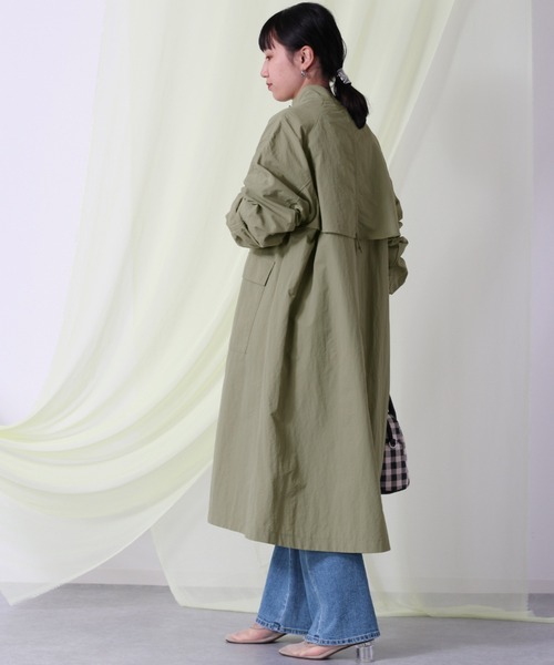 cepo（セポ）の「ワッシャーユーティリティーコート（その他アウター・レディース・ブラック/ベージュ/オリーブ・M）」の6枚目の写真