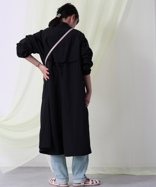 cepo（セポ）の「ワッシャーユーティリティーコート（その他アウター・レディース・ブラック/ベージュ/オリーブ・M）」の5枚目の写真