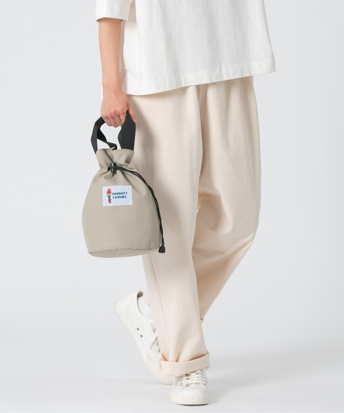 PARROTT CANVAS(パロットキャンバス)の「PARROTT CANVAS/パロットキャンバス カロライナキャリー(ショルダーバッグ・レディース・グレイッシュベージュ/ブラック/ターコイズブルー/カーキ・FREE)」の20枚目の写真