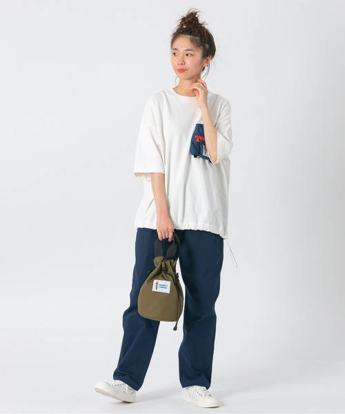 PARROTT CANVAS(パロットキャンバス)の「PARROTT CANVAS/パロットキャンバス カロライナキャリー(ショルダーバッグ・レディース・グレイッシュベージュ/ブラック/ターコイズブルー/カーキ・FREE)」の21枚目の写真