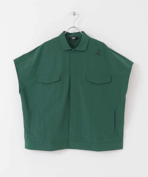 Uiscel(ユイセル)の「Uiscel マルチポケットボリュームベスト(ベスト・メンズ・ブラック/グリーン/ベージュ・ONE)」の3枚目の写真