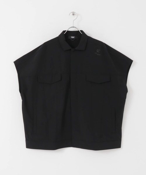 Uiscel(ユイセル)の「Uiscel マルチポケットボリュームベスト(ベスト・メンズ・ブラック/グリーン/ベージュ・ONE)」の7枚目の写真