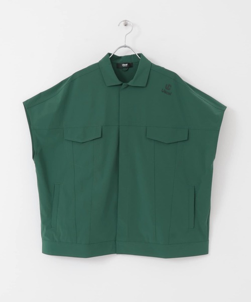 Uiscel(ユイセル)の「Uiscel マルチポケットボリュームベスト(ベスト・メンズ・ブラック/グリーン/ベージュ・ONE)」の4枚目の写真