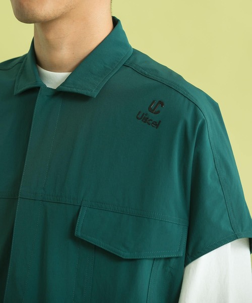 Uiscel(ユイセル)の「Uiscel マルチポケットボリュームベスト(ベスト・メンズ・ブラック/グリーン/ベージュ・ONE)」の19枚目の写真