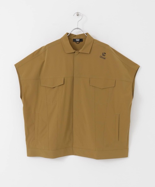 Uiscel(ユイセル)の「Uiscel マルチポケットボリュームベスト(ベスト・メンズ・ブラック/グリーン/ベージュ・ONE)」の13枚目の写真