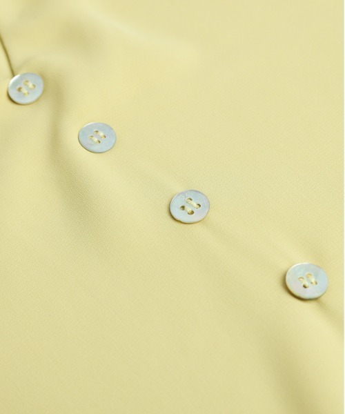 SUGAR BISKET（シュガービスケット）の「ビッグカラーワンピース（ワンピース・レディース・ライトグレー/ネイビー/イエロー/ブラック系その他/ベージュ系その他/ブルー系その他・フリー）」の15枚目の写真