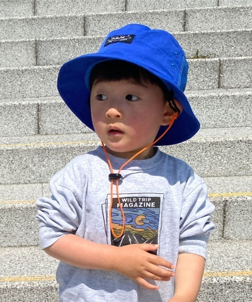 GRIN BUDDY（グリンバディ）の「【GRIN BUDDY/グリンバディ】【キッズ】シャカシャカハット/Kids Good Turn Hat（ハット・キッズ・ホワイト/レッド/ブルー/ブラック・52cm/54cm）」の4枚目の写真