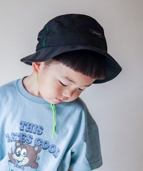 GRIN BUDDY（グリンバディ）の「【GRIN BUDDY/グリンバディ】【キッズ】シャカシャカハット/Kids Good Turn Hat（ハット・キッズ・ホワイト/レッド/ブルー/ブラック・52cm/54cm）」の3枚目の写真