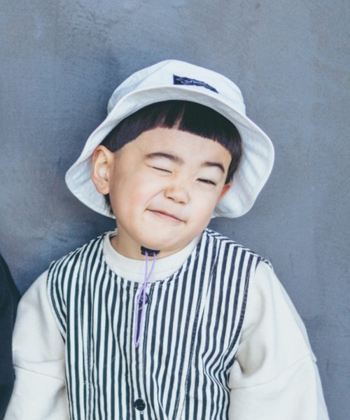 GRIN BUDDY（グリンバディ）の「【GRIN BUDDY/グリンバディ】【キッズ】シャカシャカハット/Kids Good Turn Hat（ハット・キッズ・ホワイト/レッド/ブルー/ブラック・52cm/54cm）」の7枚目の写真