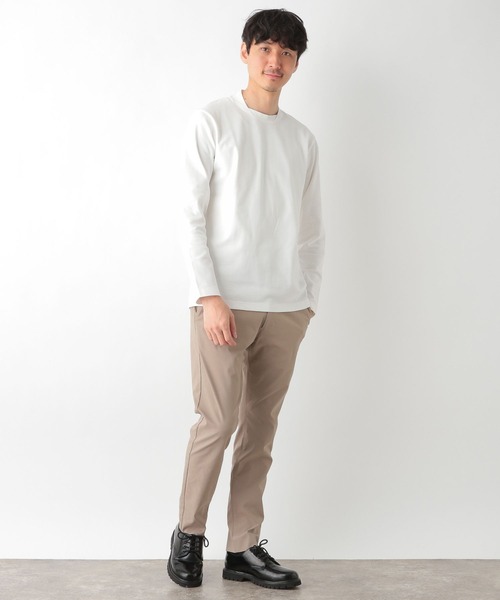 GLOBAL WORK（グローバルワーク）の「JACKET IN TEE／長袖/264126（Tシャツ/カットソー・メンズ・ブラック/ホワイト/グレー・SMALL/LARGE/MEDIUM）」の4枚目の写真