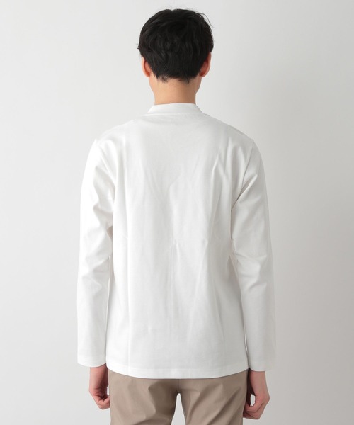 GLOBAL WORK（グローバルワーク）の「JACKET IN TEE／長袖/264126（Tシャツ/カットソー・メンズ・ブラック/ホワイト/グレー・SMALL/LARGE/MEDIUM）」の19枚目の写真