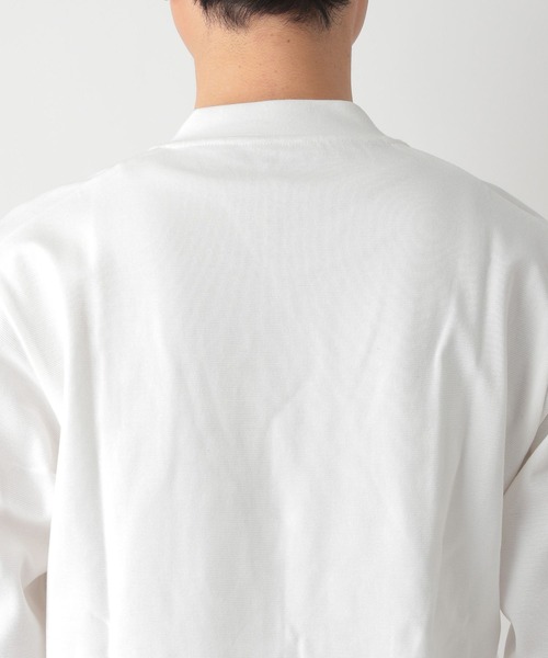 GLOBAL WORK（グローバルワーク）の「JACKET IN TEE／長袖/264126（Tシャツ/カットソー・メンズ・ブラック/ホワイト/グレー・SMALL/LARGE/MEDIUM）」の22枚目の写真