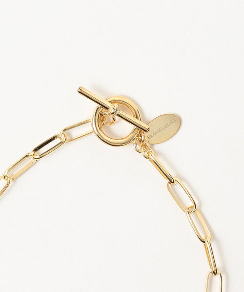 BEAMS LIGHTS(ビームスライツ)の「BEAMS LIGHTS / ラウンド チェーン ブレス(ブレスレット・メンズ・シルバー/ゴールド・FREE)」の7枚目の写真