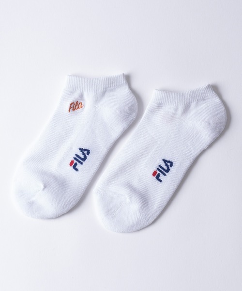 FILA(フィラ)の「FILA フィラ ブランド ロゴ ワンポイント 足底パイル アンクルソックス くるぶし 靴下 23cm 24cm 25cm(ソックス/靴下・レディース・ホワイト/マルチ/ブラック/ブラック系その他/その他/ホワイト系その他・23~25cm/23cm~25cm)」の10枚目の写真