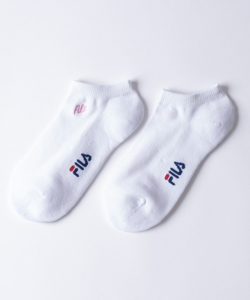 FILA(フィラ)の「FILA フィラ ブランド ロゴ ワンポイント 足底パイル アンクルソックス くるぶし 靴下 23cm 24cm 25cm(ソックス/靴下・レディース・ホワイト/マルチ/ブラック/ブラック系その他/その他/ホワイト系その他・23~25cm/23cm~25cm)」の9枚目の写真