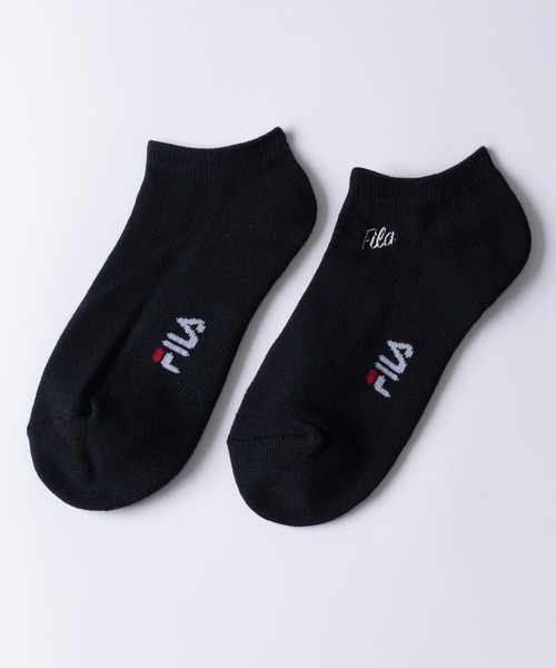 FILA(フィラ)の「FILA フィラ ブランド ロゴ ワンポイント 足底パイル アンクルソックス くるぶし 靴下 23cm 24cm 25cm(ソックス/靴下・レディース・ホワイト/マルチ/ブラック/ブラック系その他/その他/ホワイト系その他・23~25cm/23cm~25cm)」の8枚目の写真