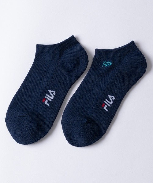 FILA(フィラ)の「FILA フィラ ブランド ロゴ ワンポイント 足底パイル アンクルソックス くるぶし 靴下 23cm 24cm 25cm(ソックス/靴下・レディース・ホワイト/マルチ/ブラック/ブラック系その他/その他/ホワイト系その他・23~25cm/23cm~25cm)」の17枚目の写真